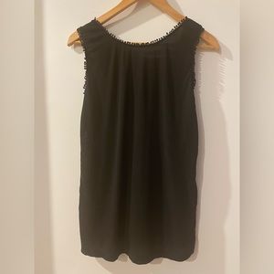Love Moschino Black top with Lace Back